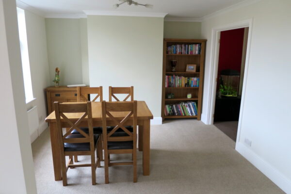 Dining room redecorated by Benvale Home Maintenance in Ilkeston, Derbyshire