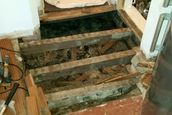 Floor repairs in Heanor by Benvale Home Maintenance